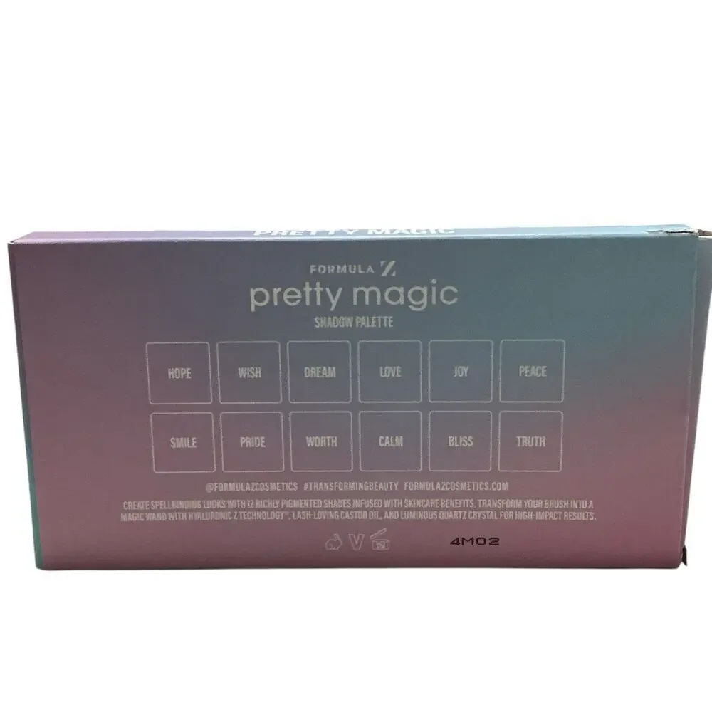 Formula Z Pretty Magic Eyeshadow Palette Iridescent Shimmer Matte Mix New in Box